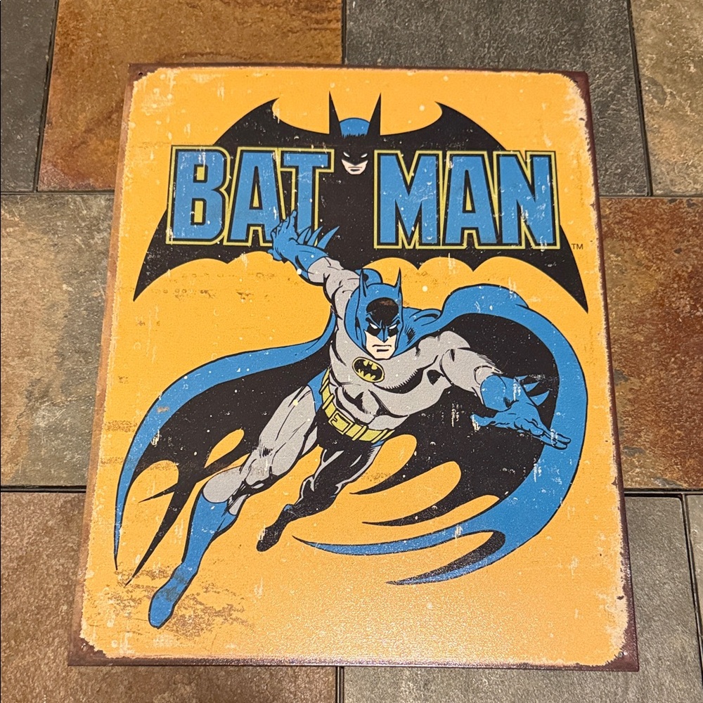 Marvel Superhero Wall Art - Yellow and Blue